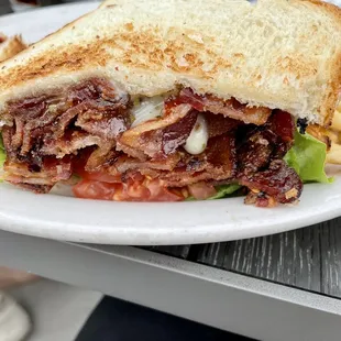 All the bacon on this magical BLT!