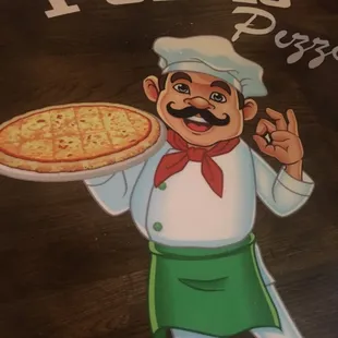 Uncle Bill makes a great pizza