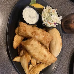 Pub Beer Battered Fish-and-Chips