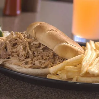 Pulled Turkey Sandwich