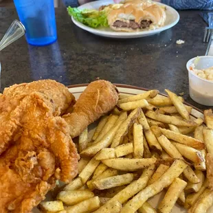 Broasted chicken special on Tuesday $2 off  and tenderloin sandwich both very good