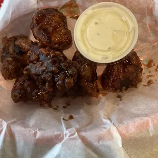 Boneless wings