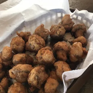 The fried mushrooms are amazing