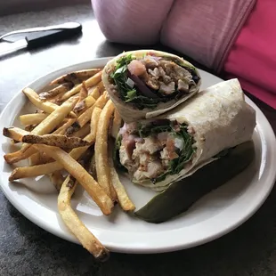 Chicken bacon ranch wrap