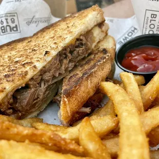 Brisket Grilled Cheese