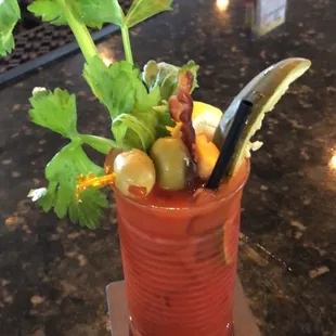 Good food, good drinks and awesome service. And build your own Bloody Mary on Sunday&apos;s!