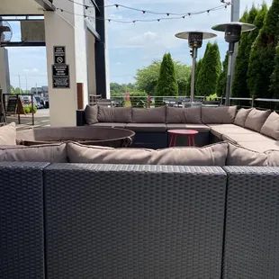 Outdoor seating