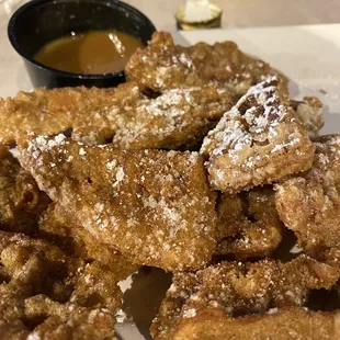 Churro waffles