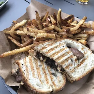 Brisket Grilled Cheese Sandwich