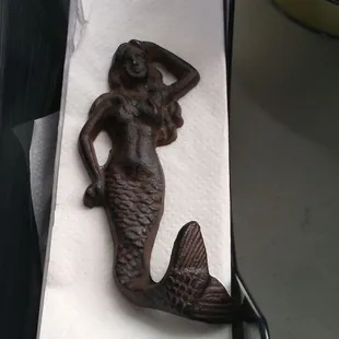 I liked the Mermaid napkin holder . . .