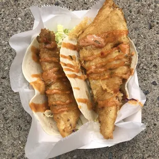 Thai Fish Tacos