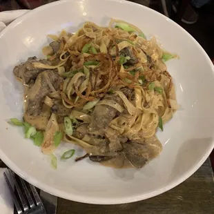 Beef Stroganoff
