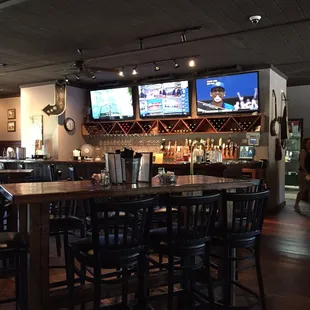  bar with multiple televisions