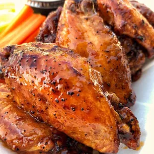 grilled chicken and carrots