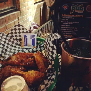 $5 endless wings with drink purchase on Thursdays!