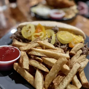 Philly Cheese Steak Sandwich