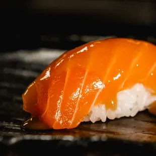 a piece of sushi