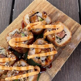 Crispy Salmon Roll