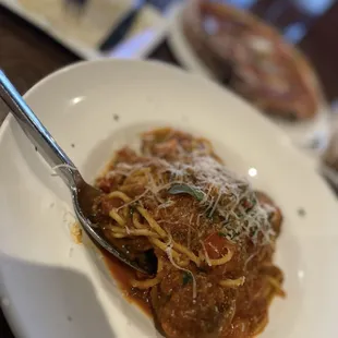 Spaghetti with Meatballs Pasta