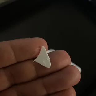 Plastic that was in my food