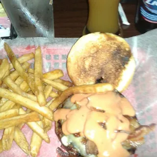 Smokin Loaded Gun Burger