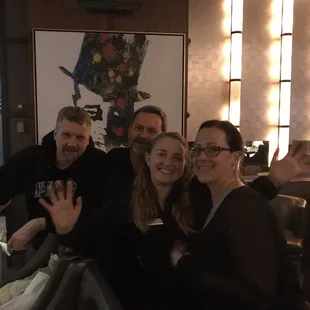 Awesome bartenders David &amp; Tabatha! So fun!