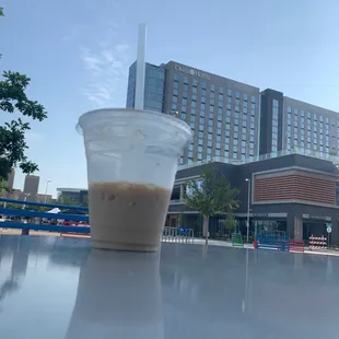 Right outside the okc convention center.