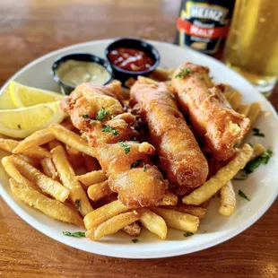 IPA Beer Battered Fish &amp; Chips