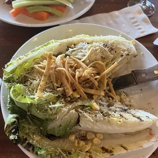 Grilled Caesar Salad