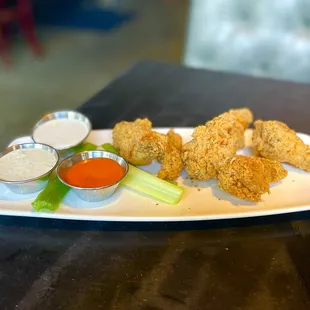 Public House Wings $14.25, Half off for HH , M-F 3-6pm