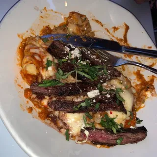 Skirt Steak and Enchiladas