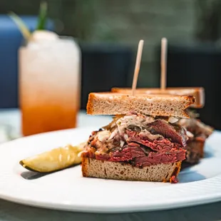 House smoked pastrami Reuben