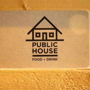 Public House Gift Card