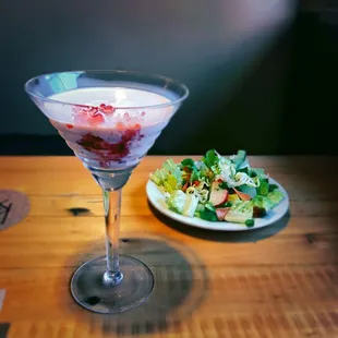 Peanut butter and jelly martini.