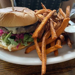 Pork Belly Brisket Burger