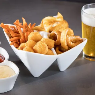 fish and chips, fish, food, seafood