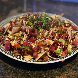Tuna Poké Nachos