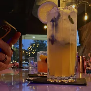 Passion fruit mojito