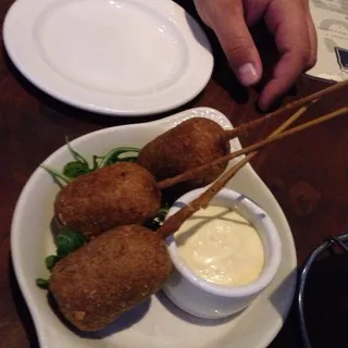 Mini Corn Dogs, Honey Mustard