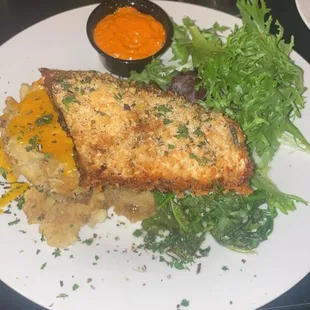 grilled fish, food