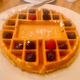 Nopsi branded waffles