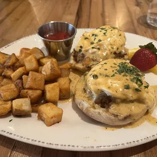 Pulled Pork Benedict