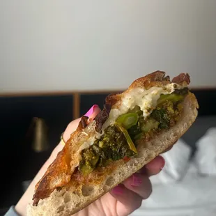 Broccoli Rabe Sandwich