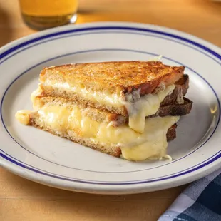 a grilled cheese sandwich