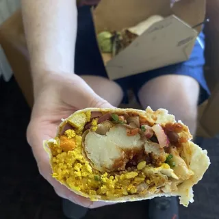 Burrito Dorado (Vegan)