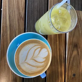 Matcha Lemon Lime Iced Green Tea