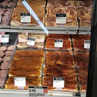 Selection of bacon