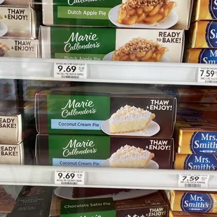 I spy a coconut cream pie! This is going home with me!