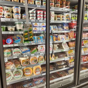 All of the different Hispanic cheeses! Wow!!