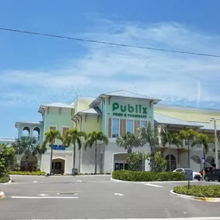 the outside of the building